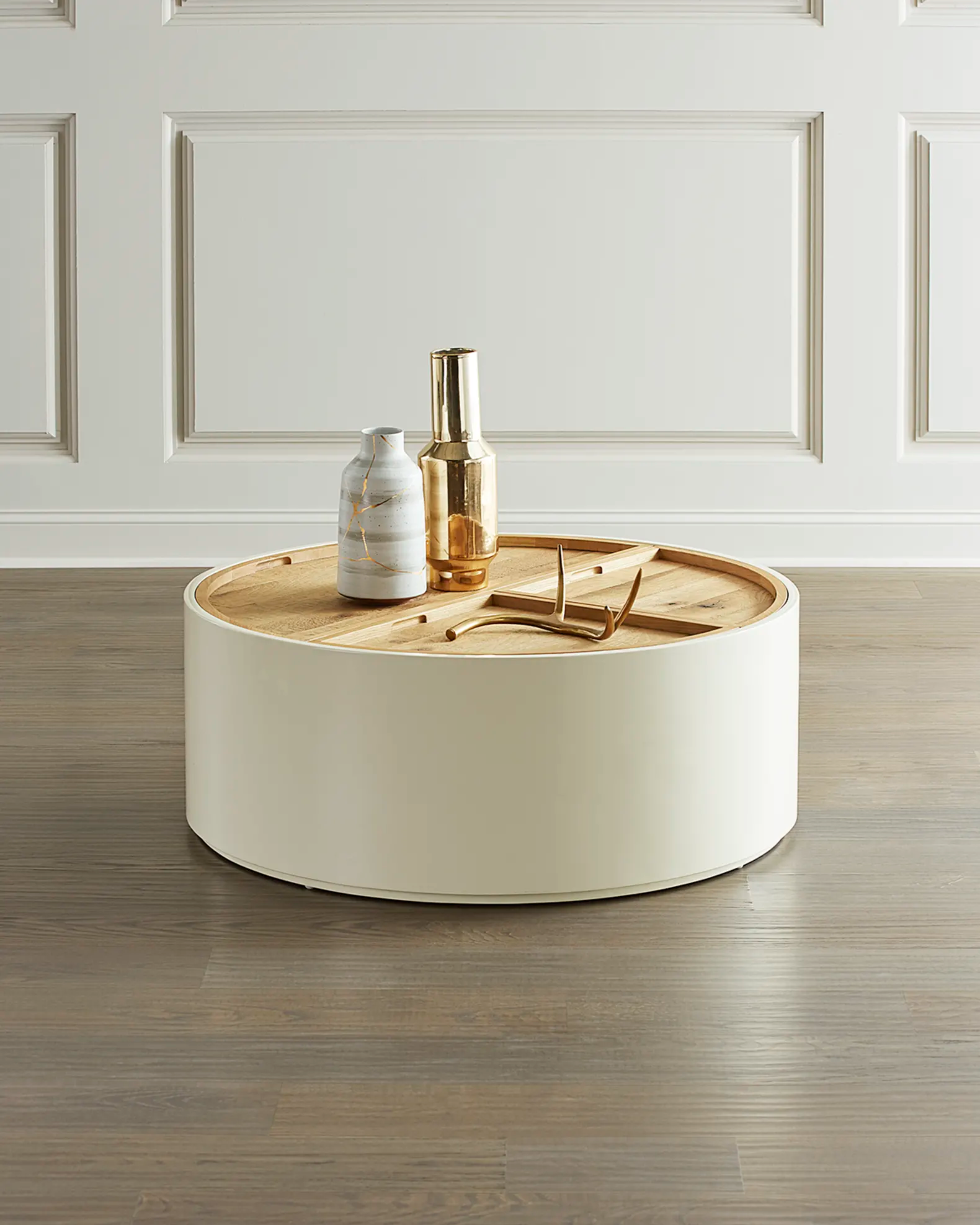 FOUR HANDS Cassie Drum Style Coffee Table (HO)