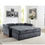 Thumbnail: Serta Harriet Convertible Sofa in Grey (Bel)