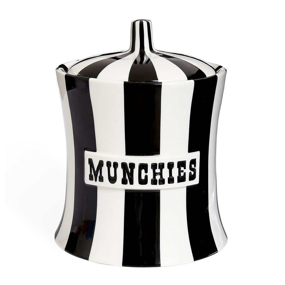VICE MUNCHIES BLACK AND WHITE CANISTER (JO)