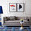 Thumbnail: JONATHAN ADLER LAMPERT 1 CHESTERFIELD SOFA IN GRAY, GREEN OR BLUE (PD)