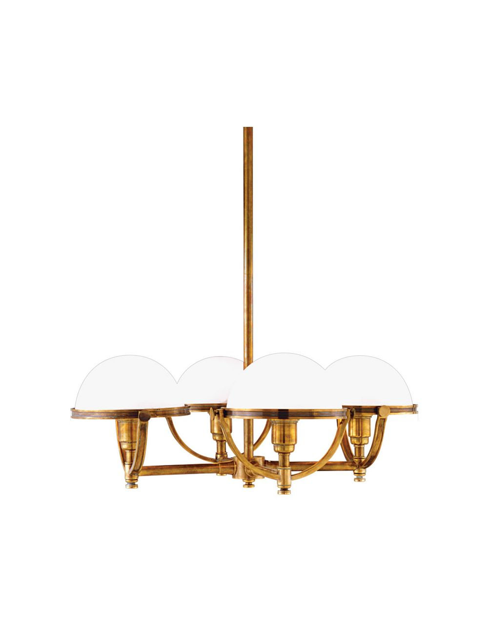 Hudson Valley Lighting Stratford 4 Light Chandelier (BRB)