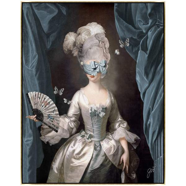 Let Them See Cake Framed (HF)