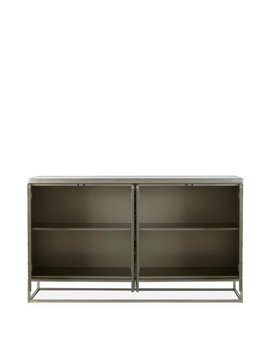 Thumbnail: John-Richard Collection Aeolian Mirrored 4-Door Cabinet (HO)