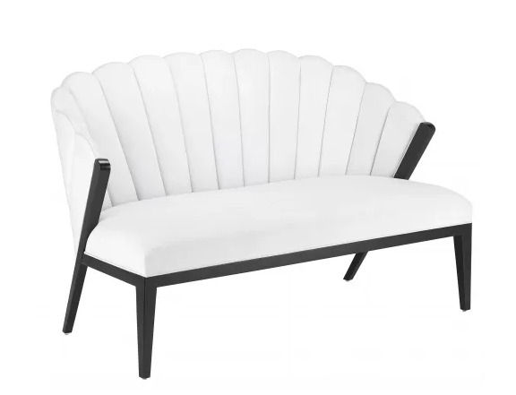 Janelle Muslin Settee by CURREY (CL)