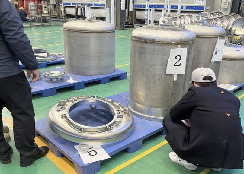 China – KEA Inspection for Bio reactors and Preparation Tanks