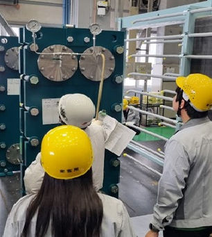 KEA Inspection, Plate heat Exchanger in Japan, 압력용기인증