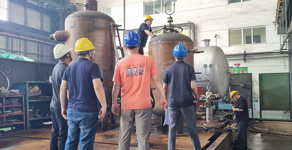 KEA Inspection for Boiler`s Tanks