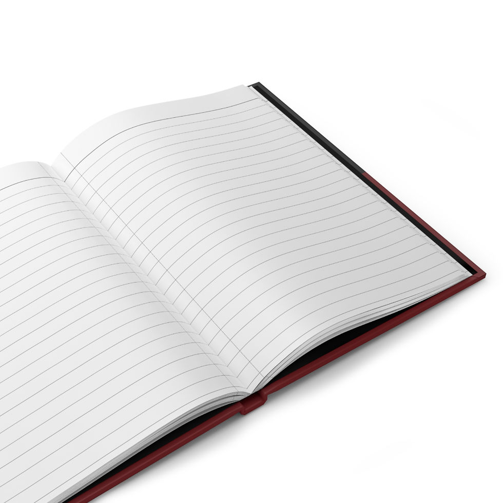 Thumbnail: A Women's Blessing Journal - Black & Garnet