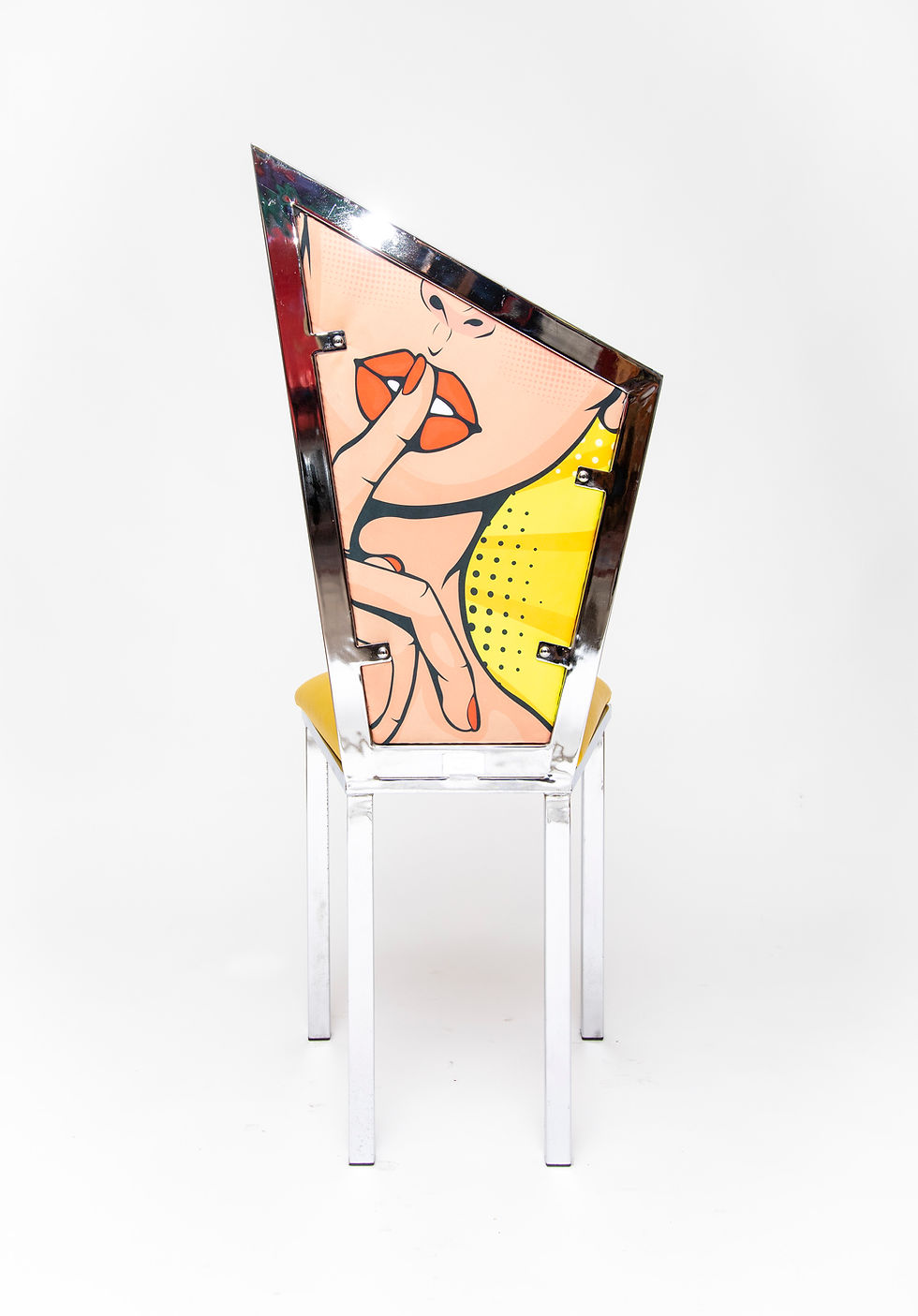 Thumbnail: "Shhh!" POP ART CHAIR
