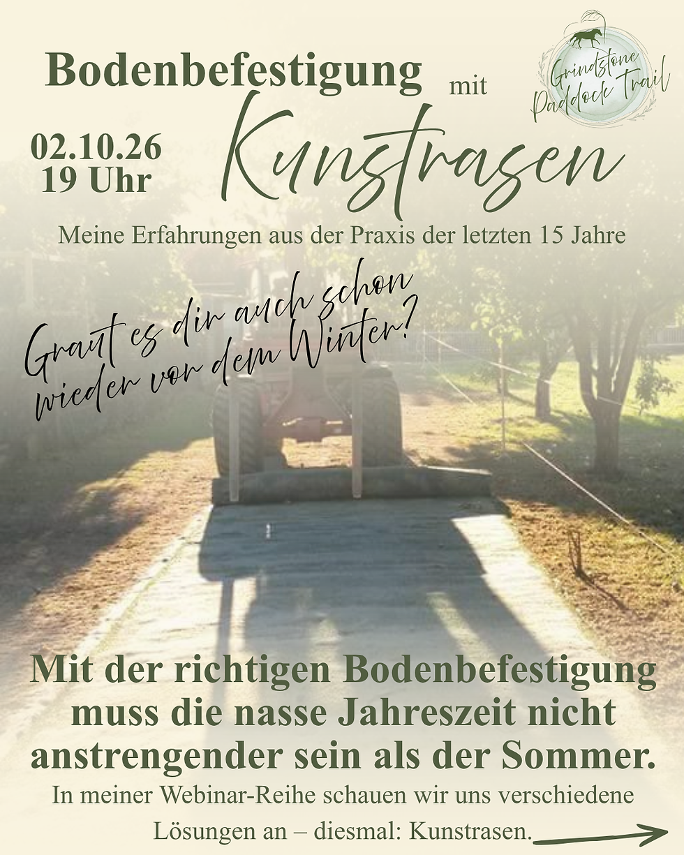 Miniaturbild: Kunstrasen im Pferdebereich - Webinaraufzeichung