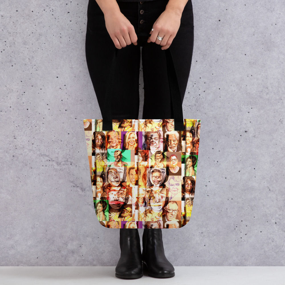 Portrait Collage Tote bag