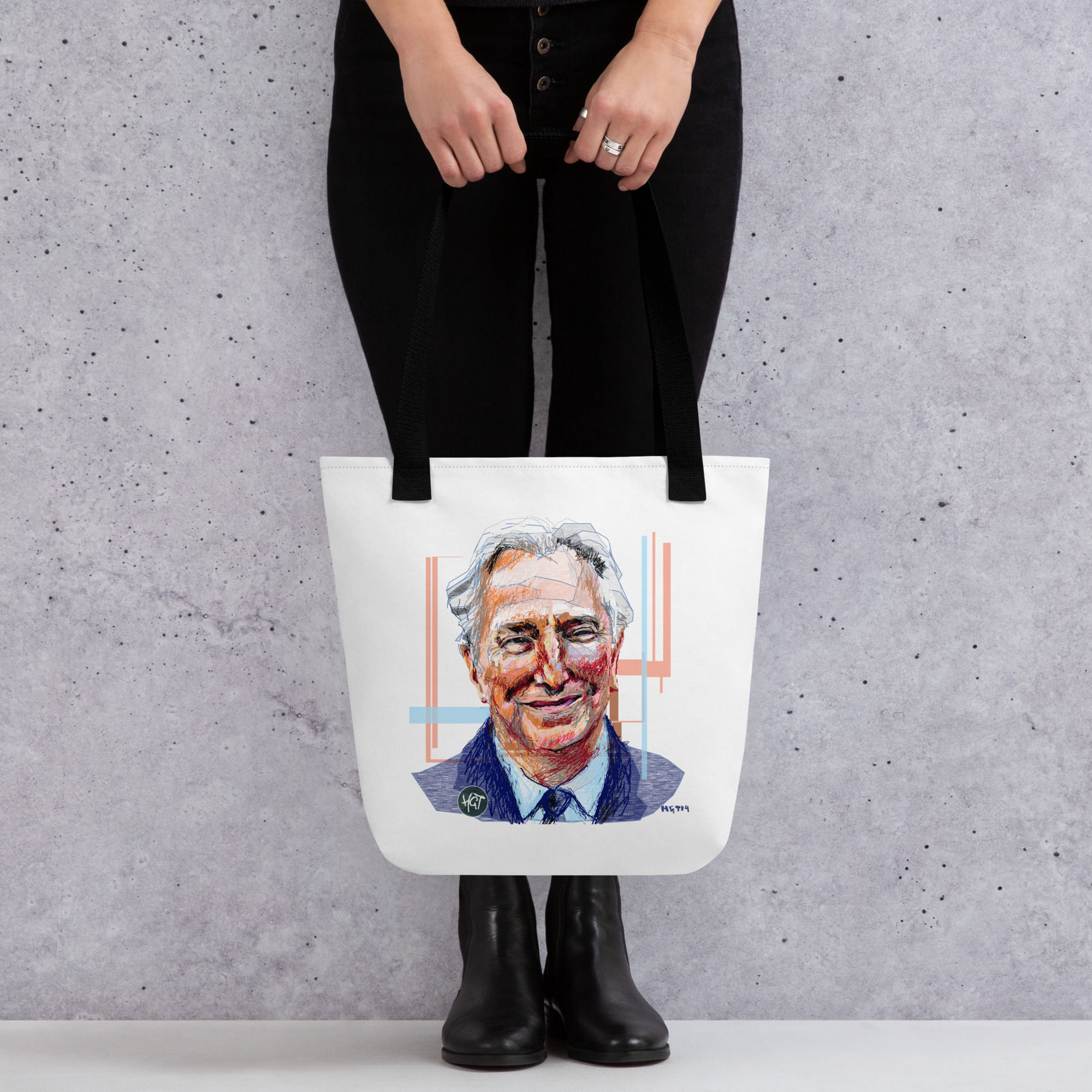 Alan Rickman Tote bag