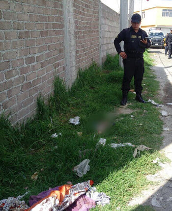 Hallan cuerpo de un bebé en calles de Ecatepec