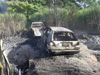 Una mujer muerta, cinco heridos y dos vehículos calcinados deja explosión toma clandestina en ducto