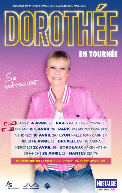 Dorothée "se retrouver..." en tournée
