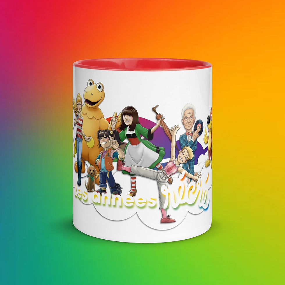 Miniature : Mug coloré "Comme sur un nuage"