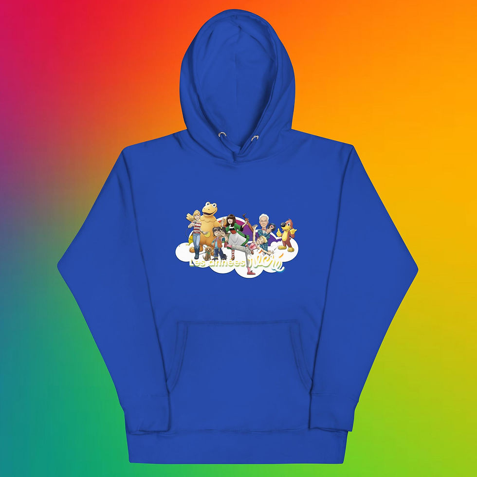 Miniature : Sweat à capuche "Comme sur un nuage""