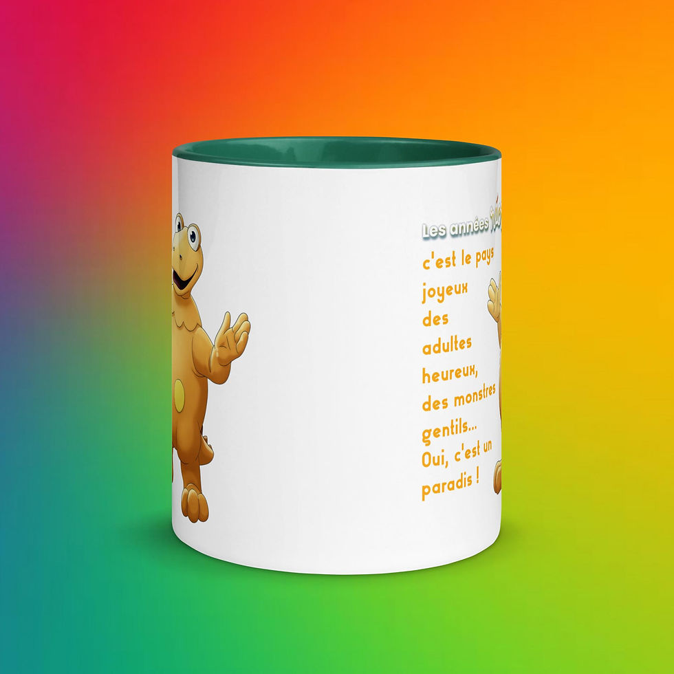Miniature : Mug coloré "Le pays joyeux"