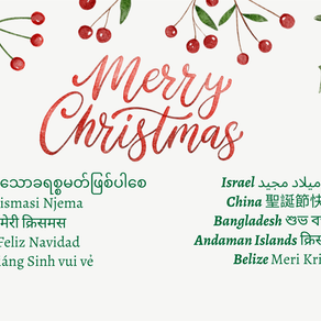 Going Global With The Gift Of Jesus