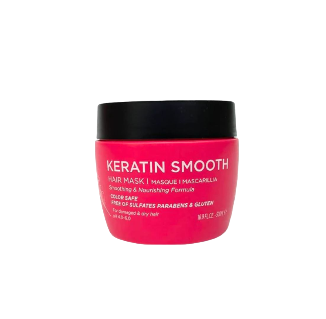 LUSETA KERATIN SMOOTH HAIR MASK 500ML