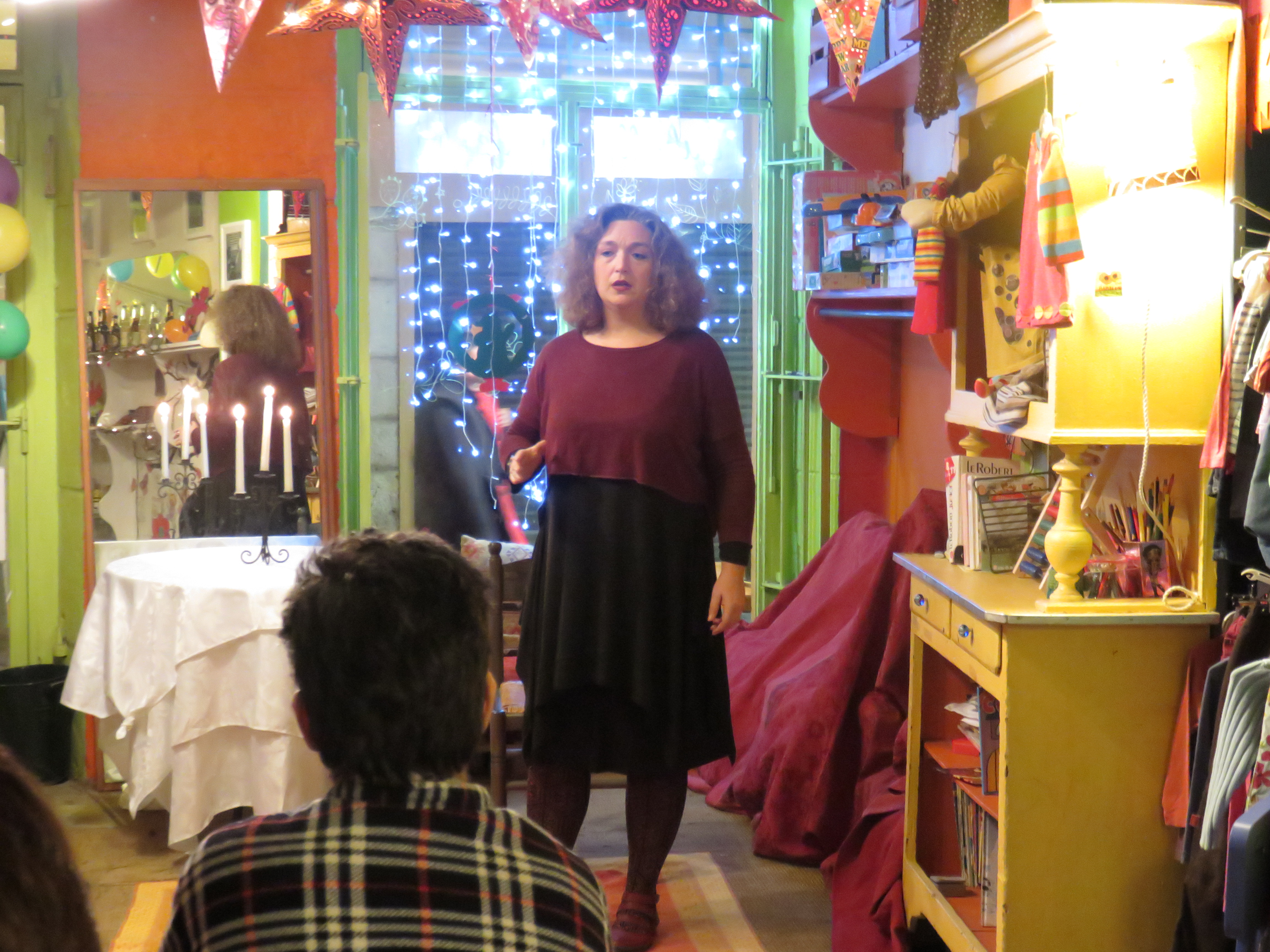 Le Loup de Noël au Bubulle Café