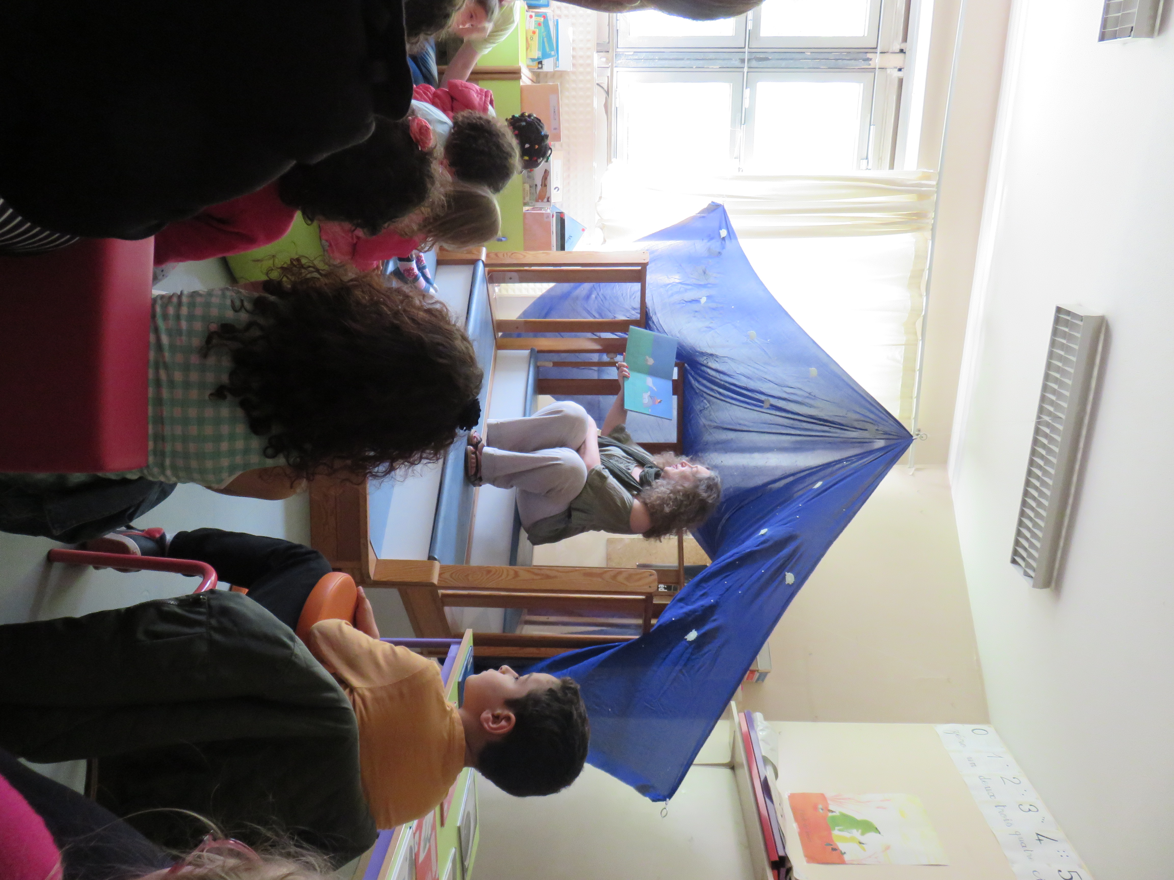 Intervention pédagogique à l'école Fuont