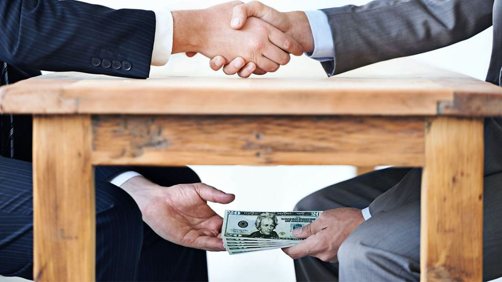 bribery and corruption