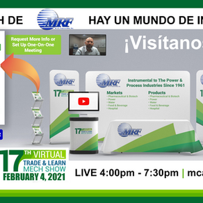MCA 17th Virtual Trade & Learn Mech Show / Thursday, February 04, 2021