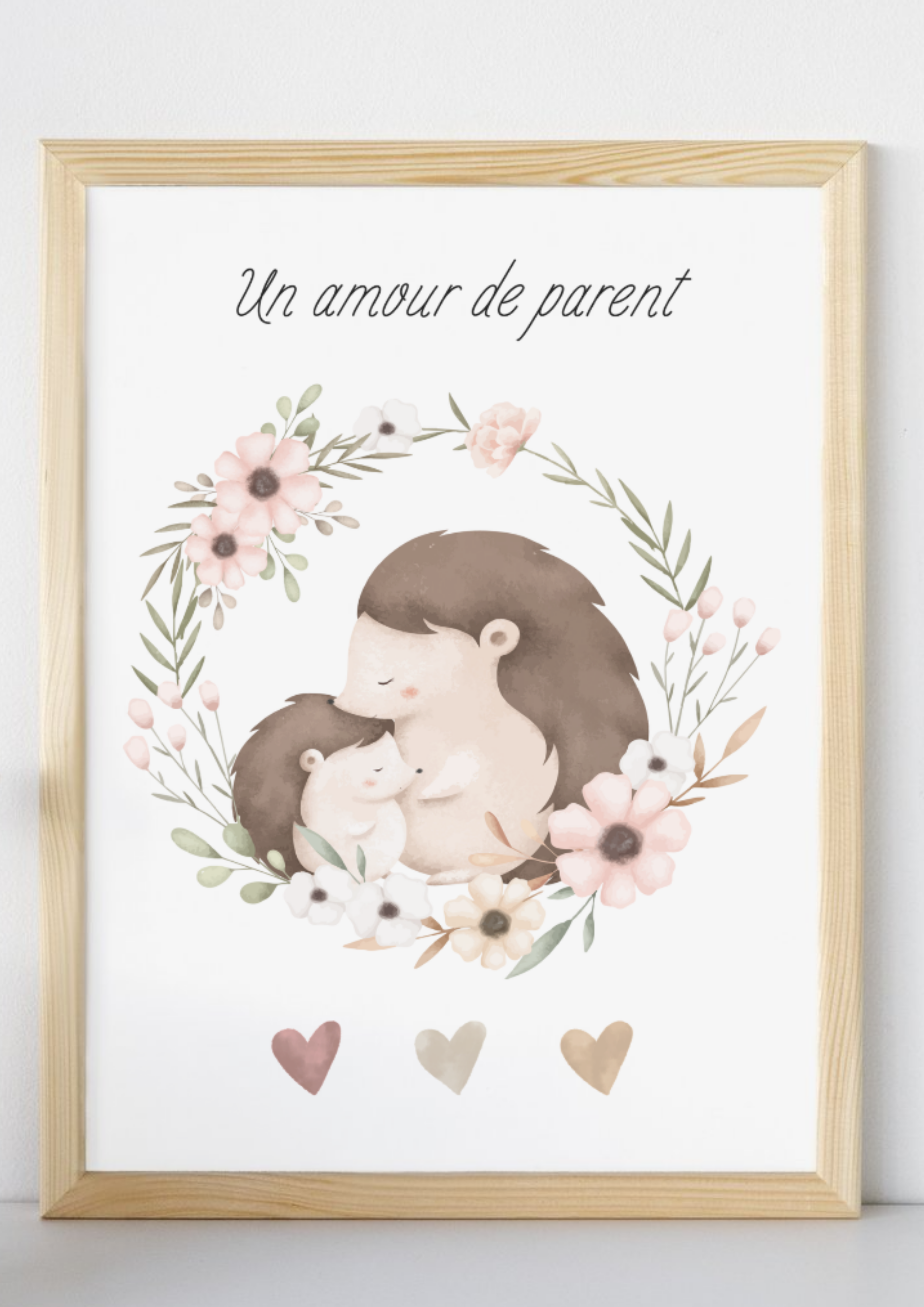 Affiche décorative Un amour de parent
