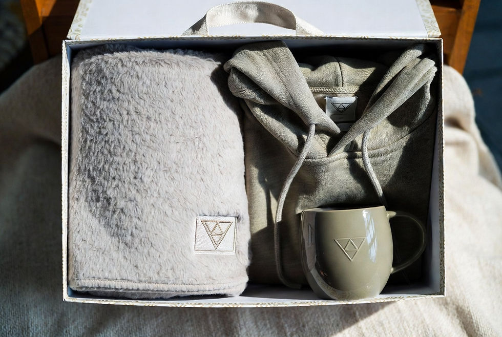 Branded holiday swag box ideas