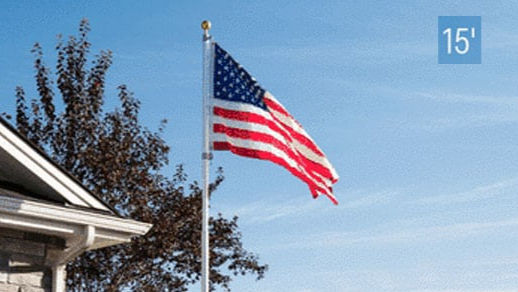 Thumbnail: Titan Telescoping Flagpole Kit