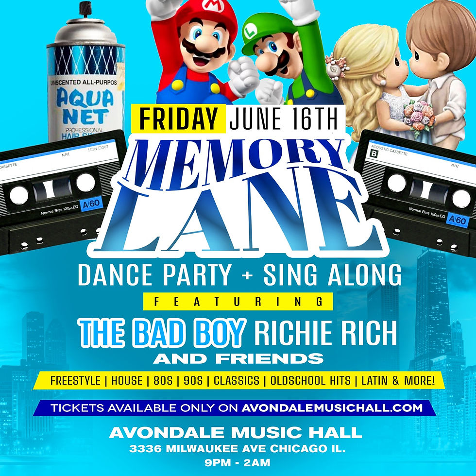 Memory Lane Dance Party + Sing Along