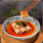 Sliced Porkbelly with Garlic Sauce