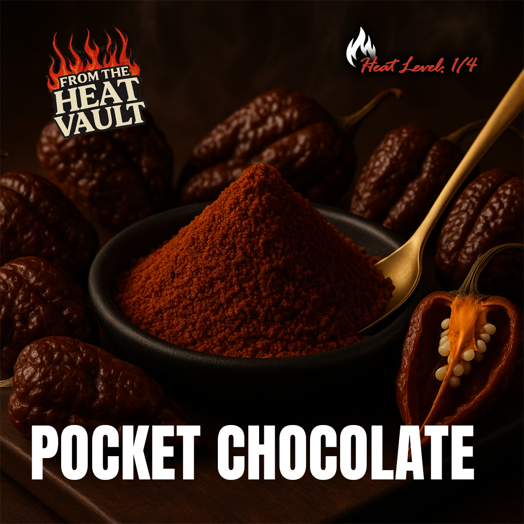 Pocket Chocolate – Jolokia Chocolate Reaper Powder
