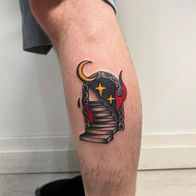 Colour traditional tattoo by Brianne