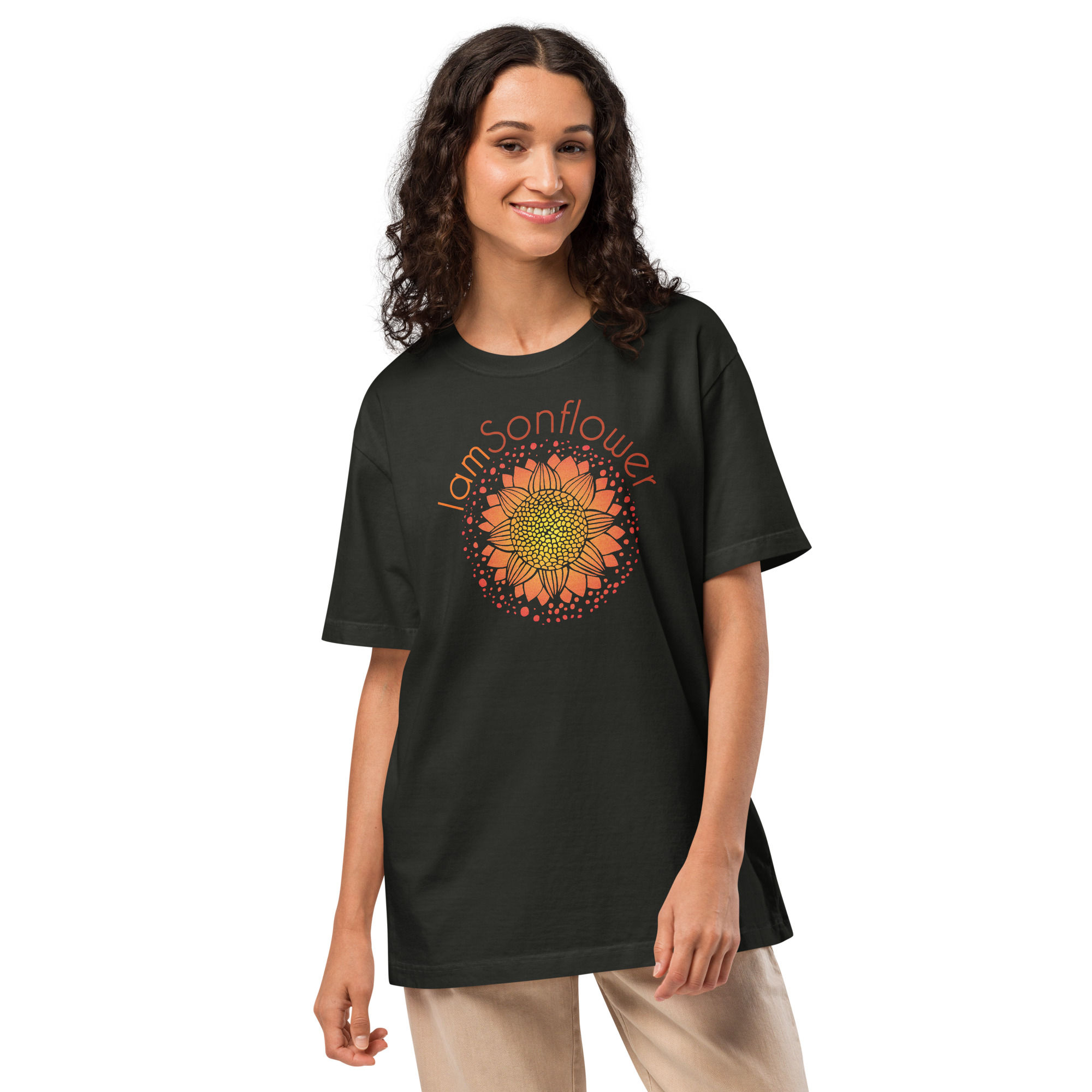 Sonflower Unisex oversized t-shirt