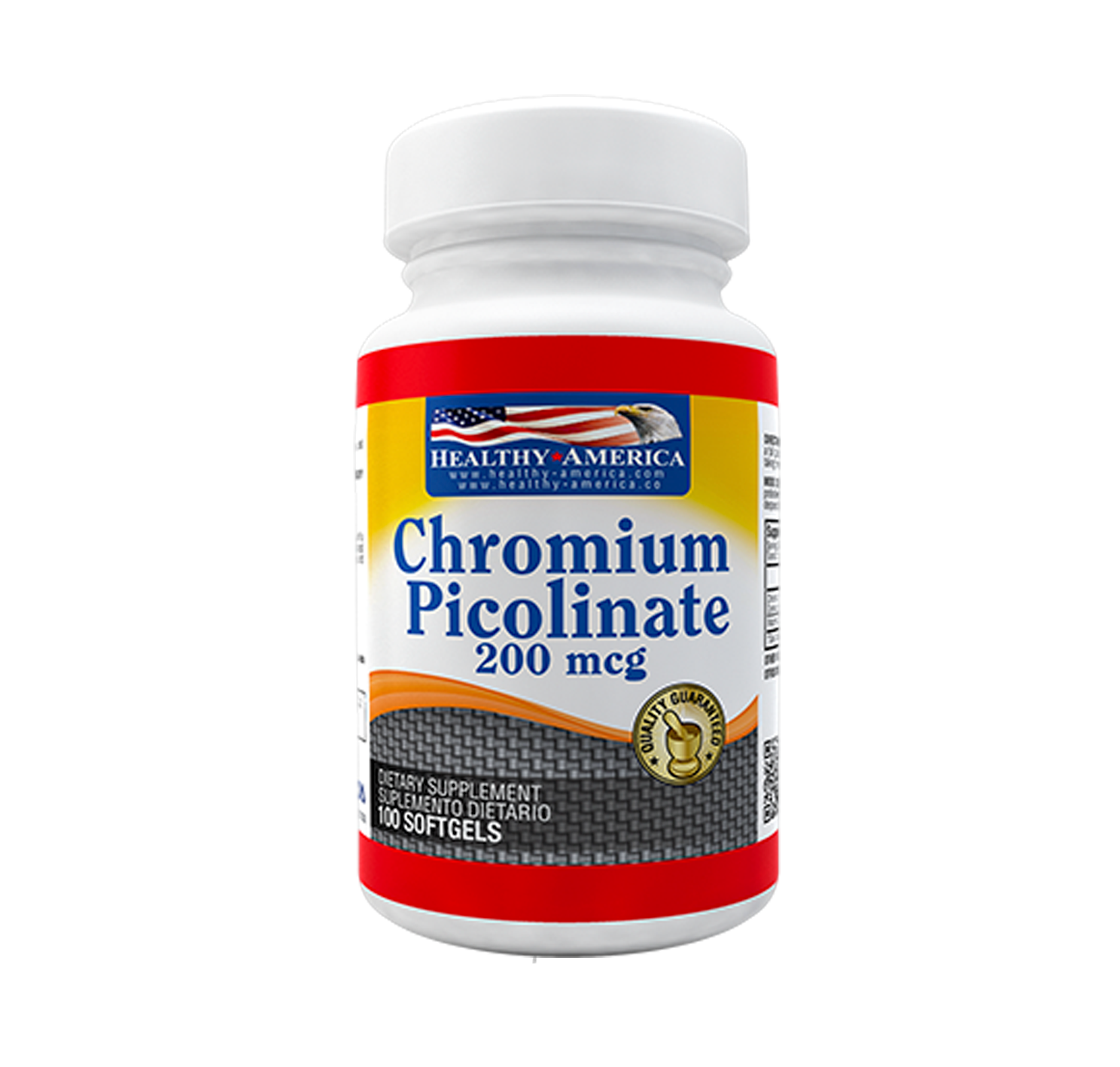 Chromium Picolinate 200 mcg x 100 Softgels