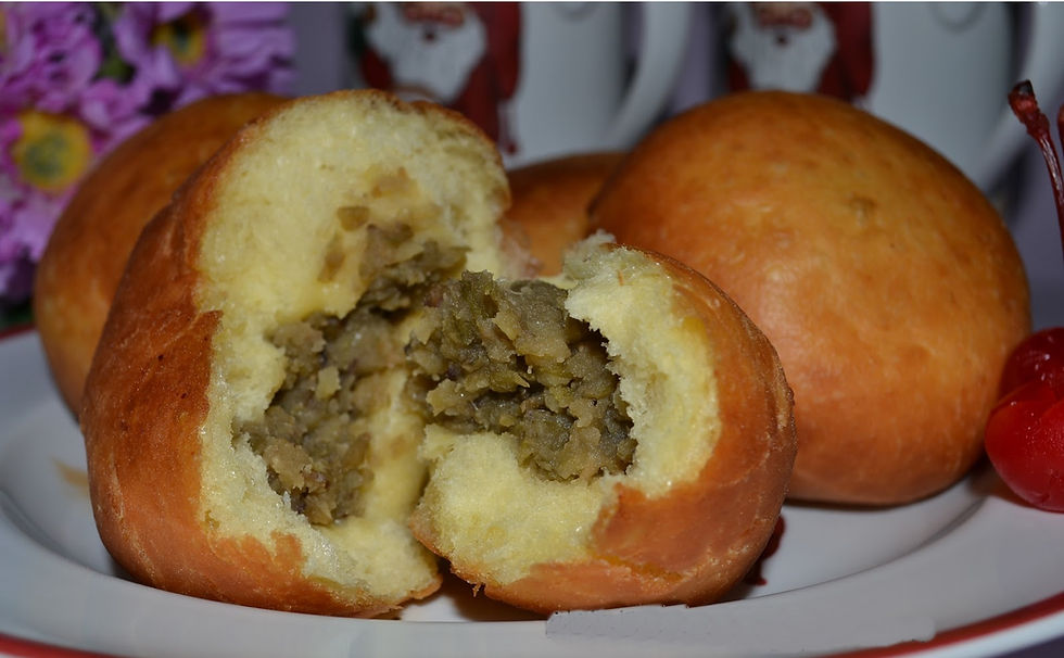 Roti goreng kacang hijau jadul