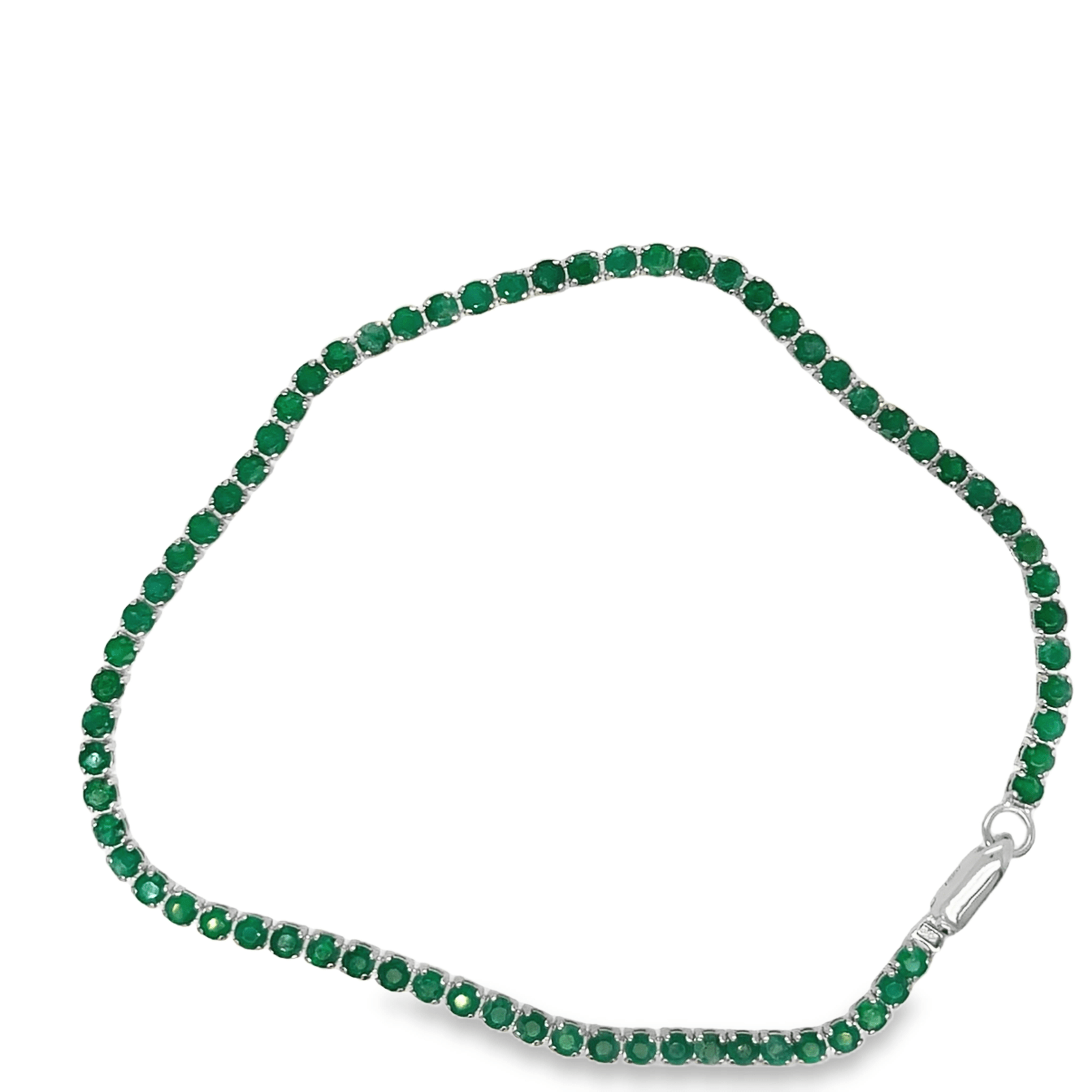 Emerald Tennis Bracelet