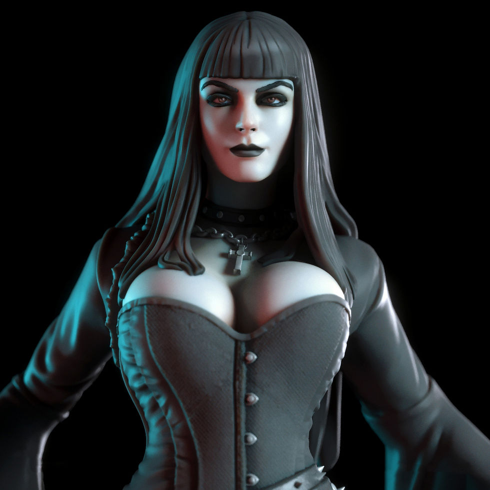 Thumbnail: Raven (Femme gothique)