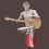 Miniature : Guitariste Nu Avec Pénis