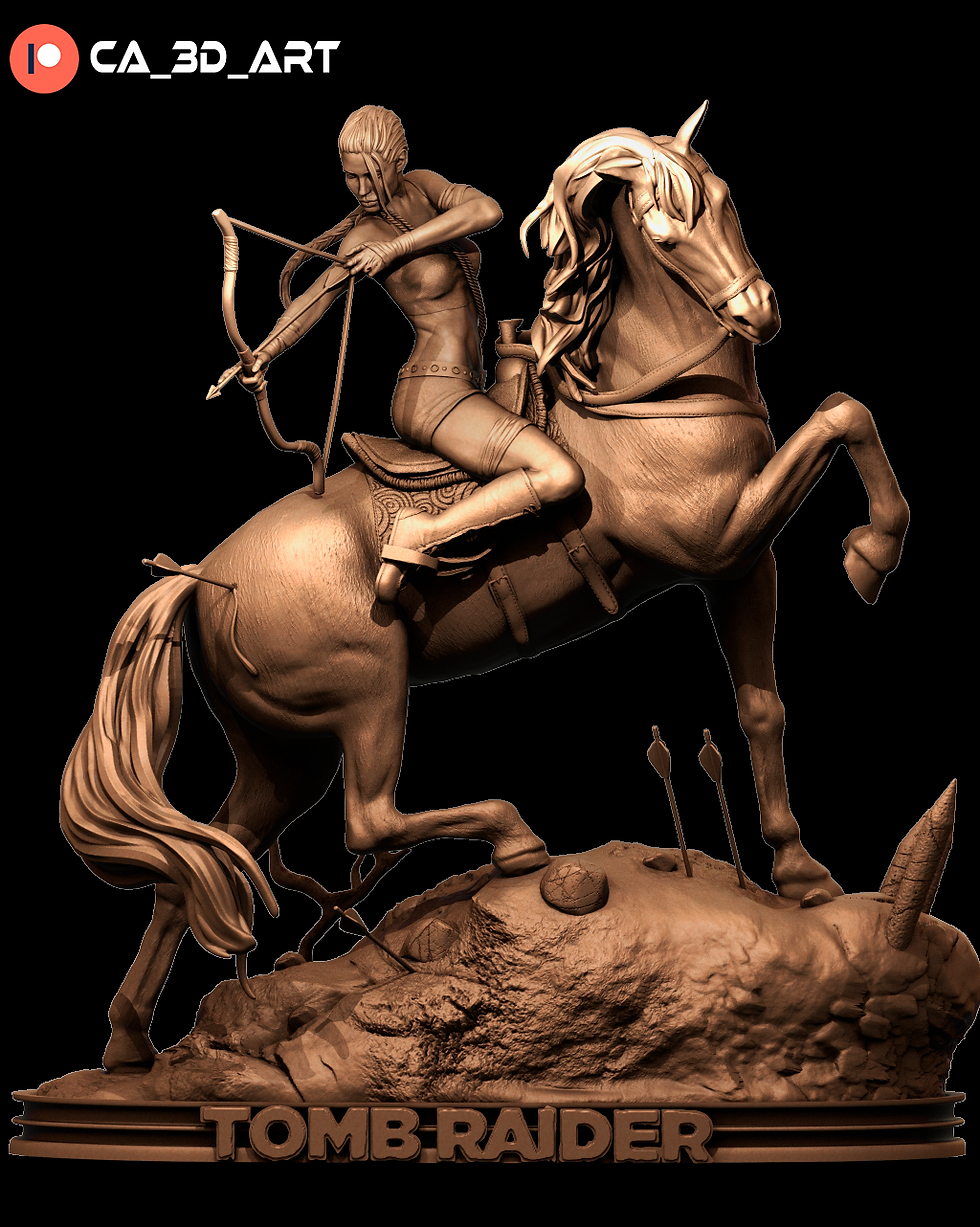 Thumbnail: Tomb Raider on horseback