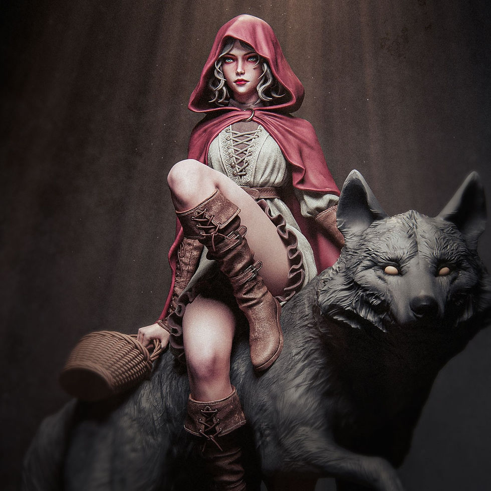 Miniature : Chaperon Rouge