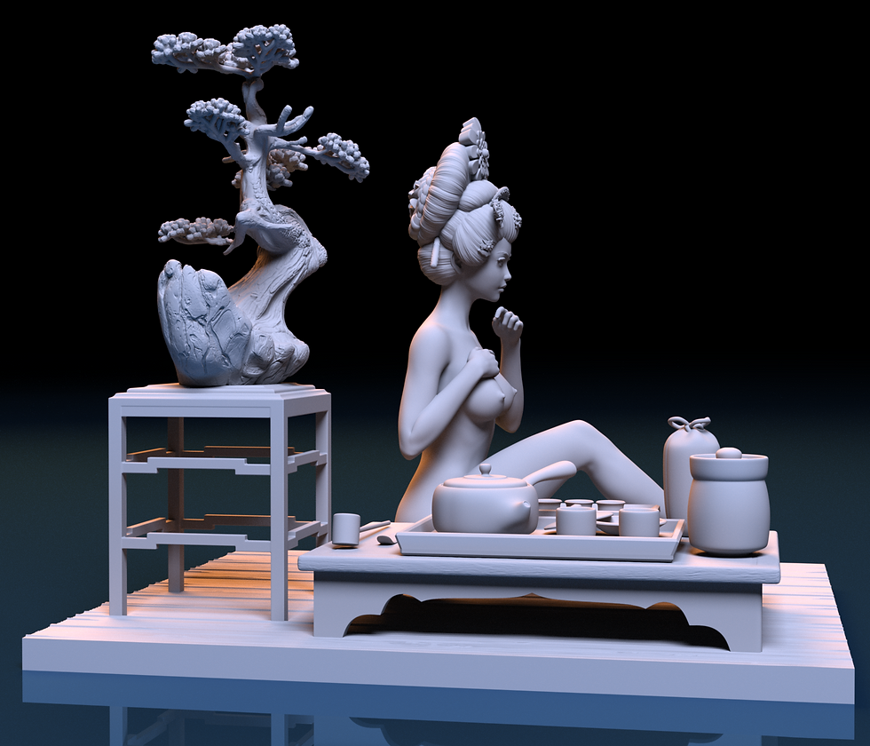 Miniature : Geïsha 02