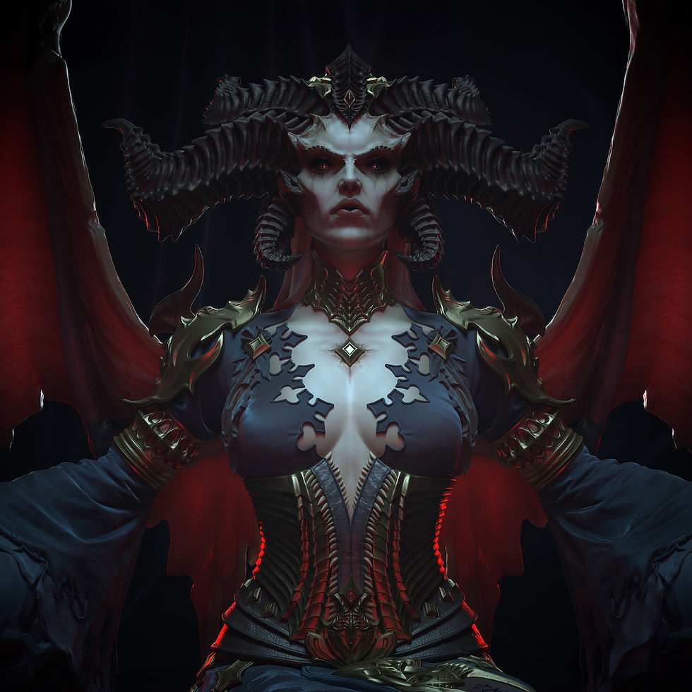Thumbnail: Lilith On Her Throne - Diablo Iv