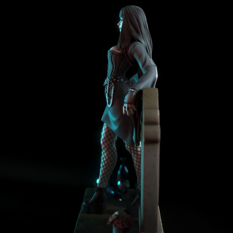 Thumbnail: Raven (Femme gothique)