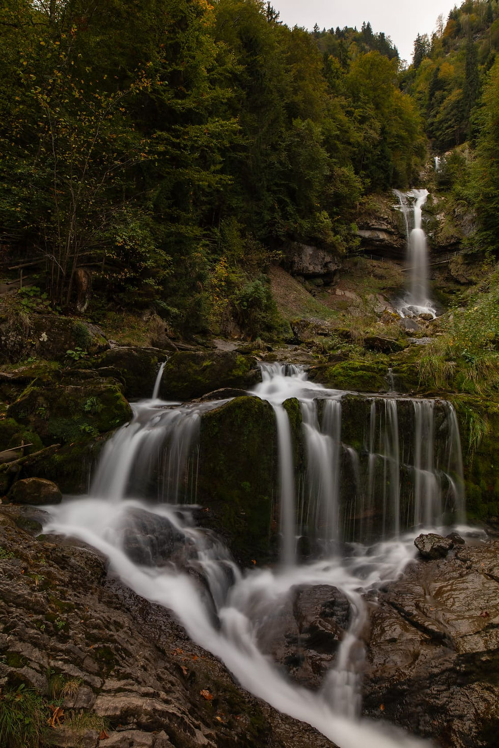 Foto: von Martin Kocher, Giessbachfall bei Brienz