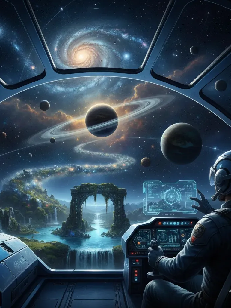 Roam the Galaxy – VR-Spiel bei PlayVR Wien
