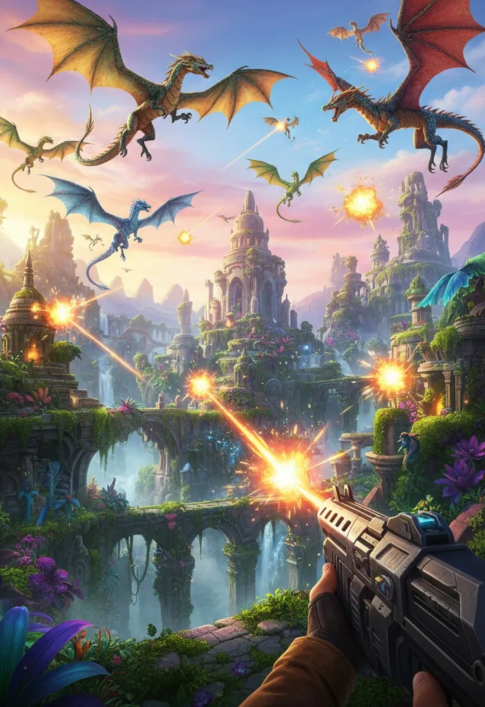 Dragon Hunt – VR-Spiel bei PlayVR Wien