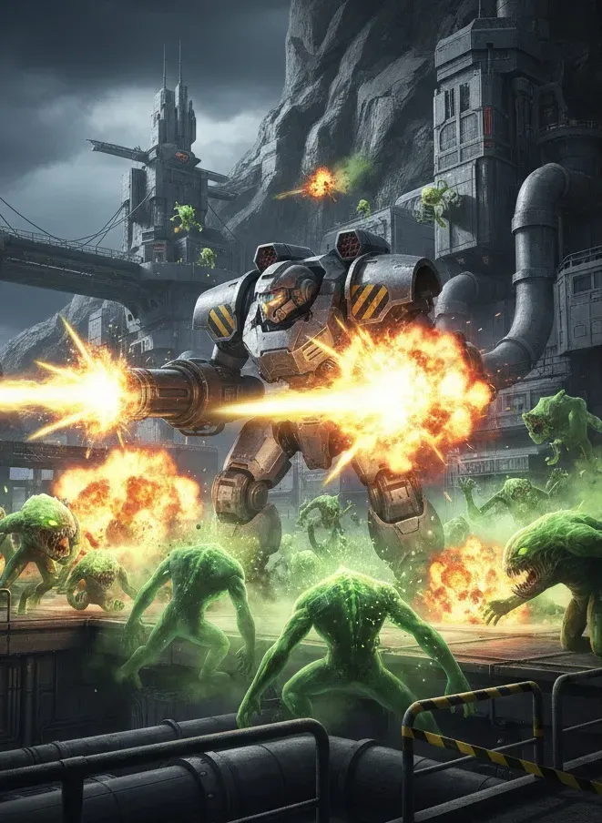 Iron Warrior – VR-Spiel bei PlayVR Wien